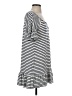 Max Studio Stripes White Casual Dress Size S - photo 4