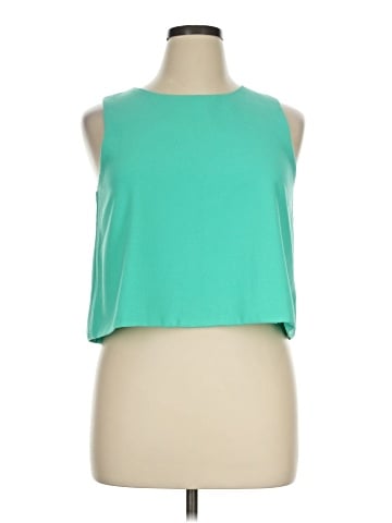 Bar III Sleeveless Blouse (view 1)