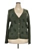 Koret Green Cardigan Size XXL (estimated) - photo 1