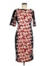 Rabbit Rabbit Rabbit Designs Print Red Cocktail Dress Size 8 - photo 1