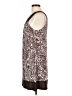Wrapper Graphic Brown Casual Dress Size L - photo 5