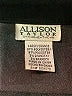 Allison Taylor Solid Black Long Sleeve Blouse Size L - photo 7