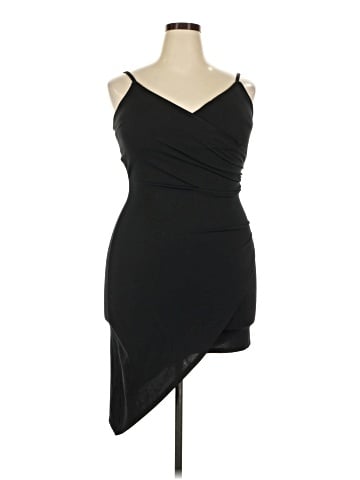 Planet Gold Cocktail Dress (view 1)
