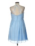 David's Bridal 100% Polyester Blue Cocktail Dress Size 14 - photo 2