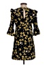 Zara Basic Stars Black Casual Dress Size S - photo 2