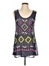 Hazel 100% Polyester Purple Tank Top Size L - photo 1