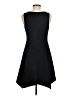 Max Studio Solid Black Casual Dress Size 6 - photo 2