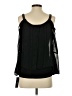 A. Byer 100% Polyester Black Sleeveless Blouse Size S - photo 2