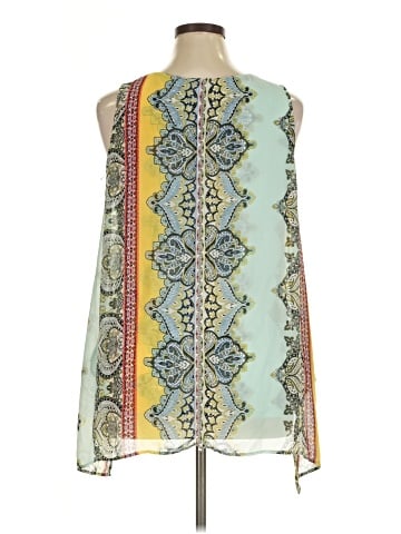 Roz & Ali Sleeveless Blouse (view 2)