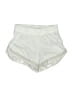 Athleta 100% Polyester Solid Ivory Athletic Shorts Size XS - photo 1