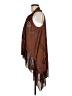 Unbranded Brown Faux Leather Jacket One size - photo 5