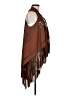 Unbranded Brown Faux Leather Jacket One size - photo 4