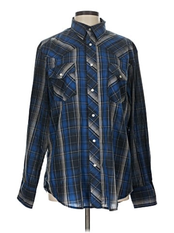Wrangler Jeans Co Long Sleeve Button-Down Shirt (view 1)