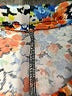 Unbranded Floral Blue Orange Casual Skirt Size M (estimated) - photo 4
