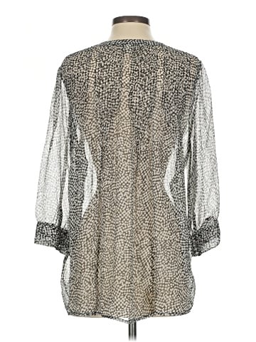 Joie 3/4 Sleeve Silk Top (view 2)