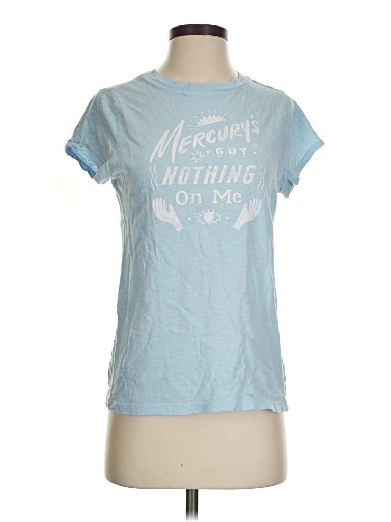 Pre-owned Universal Thread Short Sleeve T-shirt In Blue