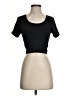 Zella Black Short Sleeve Top Size XXS - photo 1