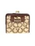 Coach Brown Wallet One size - photo 1