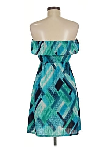 Aqua Cocktail Dress (view 2)
