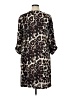 Ester Animal Print Brown Casual Dress Size 16 - photo 2