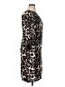 Ester Animal Print Brown Casual Dress Size 16 - photo 4