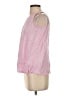 Lands' End 100% Linen Pink Sleeveless Blouse Size XS - photo 5