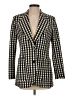 MNG Suit Houndstooth Ivory Blazer Size 2 - photo 1