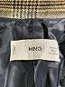 MNG Plaid Gray Blazer Size M - photo 6