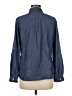 Old Navy 100% Cotton Blue Long Sleeve Button-Down Shirt Size M - photo 2