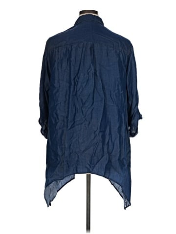 Zac & Rachel 3/4 Sleeve Button-Down Shirt (view 2)