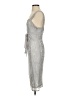 Unbranded 100% Polyester Gray Cocktail Dress Size S - photo 5