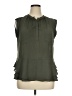 Mossimo 100% Polyester Green Sleeveless Blouse Size XL - photo 1