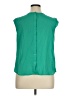Meraki 100% Polyester Green Sleeveless Blouse Size XL - photo 2