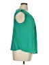 Meraki 100% Polyester Green Sleeveless Blouse Size XL - photo 4