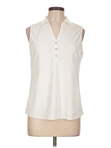 J. McLaughlin Sleeveless Button-Down Shirt (view 1)