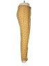 Zara Basic Print Yellow Casual Pants Size M - photo 4