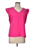 Liz Claiborne Pink Sleeveless Blouse Size L (petite) - photo 1