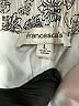 Francesca's 100% Cotton Paisley Silver Shorts Size L - photo 3