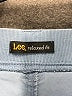 Lee Solid Blue Cargo Shorts Size 14W - photo 3