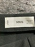 MNG Solid Black Casual Skirt Size M - photo 4