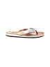 Atmosphere White Flip Flops Size 7 - 8 - photo 1