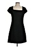 H&M 100% Polyester Tweed Black Casual Dress Size S - photo 1