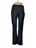 David Kahn Chevron-herringbone Solid Blue Jeans Size 30 waist - photo 2