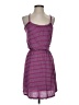 Splendid Stripes Purple Casual Dress Size XS - photo 1