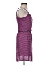 Splendid Stripes Purple Casual Dress Size XS - photo 4