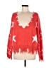 Fab'rik Stars Red Pullover Sweater Size Med - Lg - photo 1