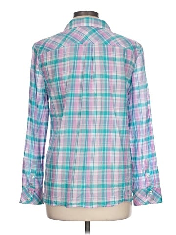 Talbots Long Sleeve Button-Down Shirt (view 2)