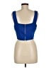 Lulus Blue Sleeveless Top Size M - photo 2