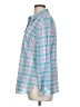 Talbots Plaid Teal Long Sleeve Button-Down Shirt Size L - photo 5