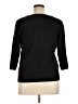 DressBarn Black 3/4 Sleeve Top Size 14 - photo 2